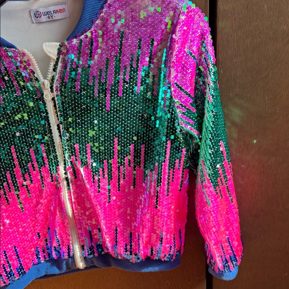 Colorful Sequin Jacket - Picture 4 of 5